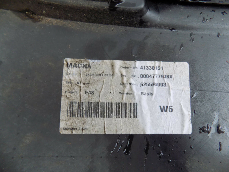 BMW X1 F48 2016 2017 BLACK REAR BUMPER GENUINE GENUINE PDC HOLES