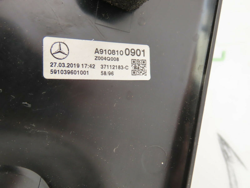 MERCEDES SPRINTER W910 DOOR RIGHT WING MIRROR COMPLETE 5PIN MID A9108100901