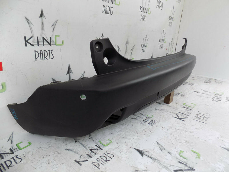 PEUGEOT 2008 FACELIFT 2017 2018 BLACK REAR BUMPER PDC HOLES 9801125577