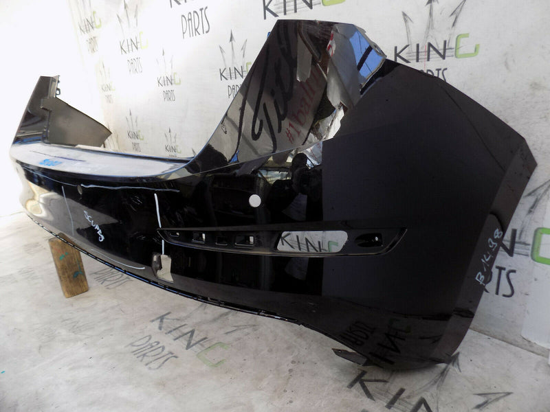 SKODA SCALA 2018-ON- BLACK REAR BUMPER GENUINE 4x PDC 657807421