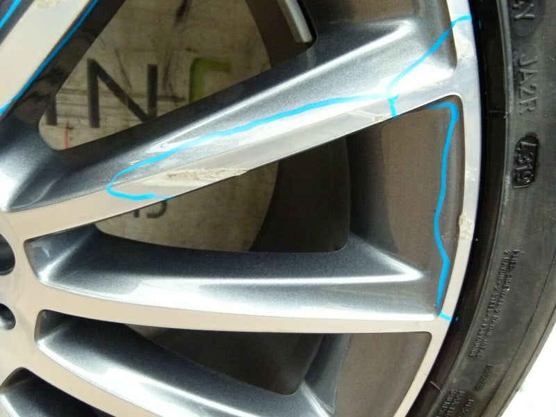 MERCEDES GLC X253 AMG 20" 9,5JX20 H2 ET22 ALLOY WHEEL TYRE 285/40Z R20