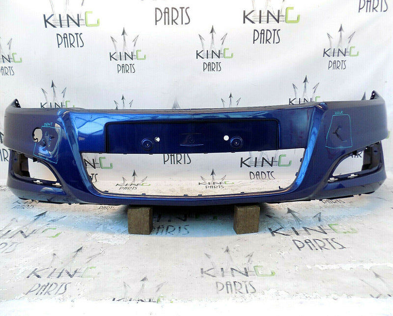 VAUXHALL ASTRA H MK5 5 DOOR 2007-2009 BLUE FRONT BUMPER GENUINE 13225746