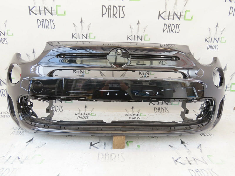 FIAT 500 S SPORT 2016-ON FACELIFT FRONT BUMPER BLACK 735619571