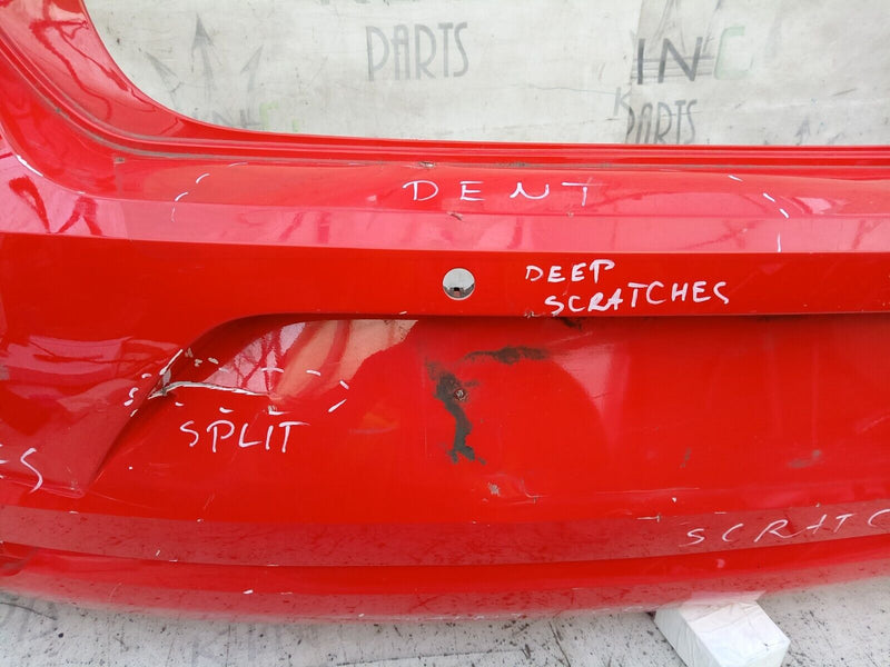 VW POLO MK6 (6C) FACELIFT 2014-2017 REAR BUMPER PDC GENUINE 6C6807421