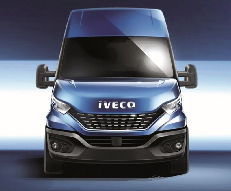 IVECO DAILY FACELIFT 2019-ON 2.3 3.0 TD GENUINE FRONT RADIATOR SLAM PANEL *NEW