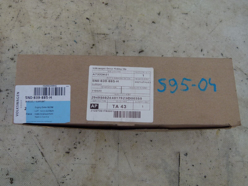 VW GOLF MK6 2008-12 REAR LEFT DOOR OUTER HANDLE BRACKET GENUINE 5N0839885 S95-04