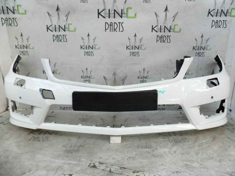 MERCEDES C CLASS W204 LCI 2011-14 FRONT BUMPER GENUINE 4X PDC A2048807847
