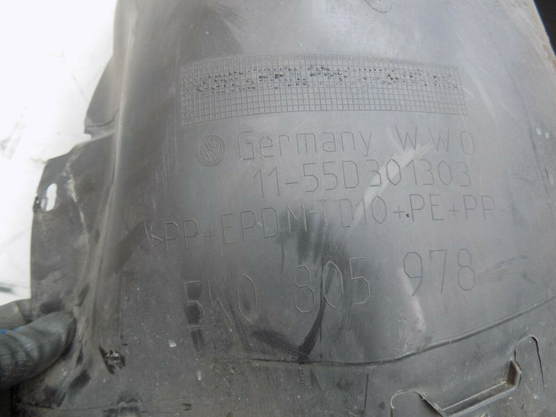 VW GOLF MK6 2009-2012 DRIVER SIDE FRONT WHEEL SPLASH GUARD 5K0805978