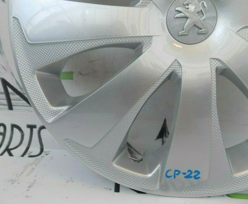 PEUGEOT 108 14" WHEEL TRIM HUB CAP SINGLE B000879880