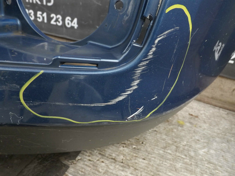 Ford Focus MK2 2004-2008 Front Bumper Genuine Blue (A8607)