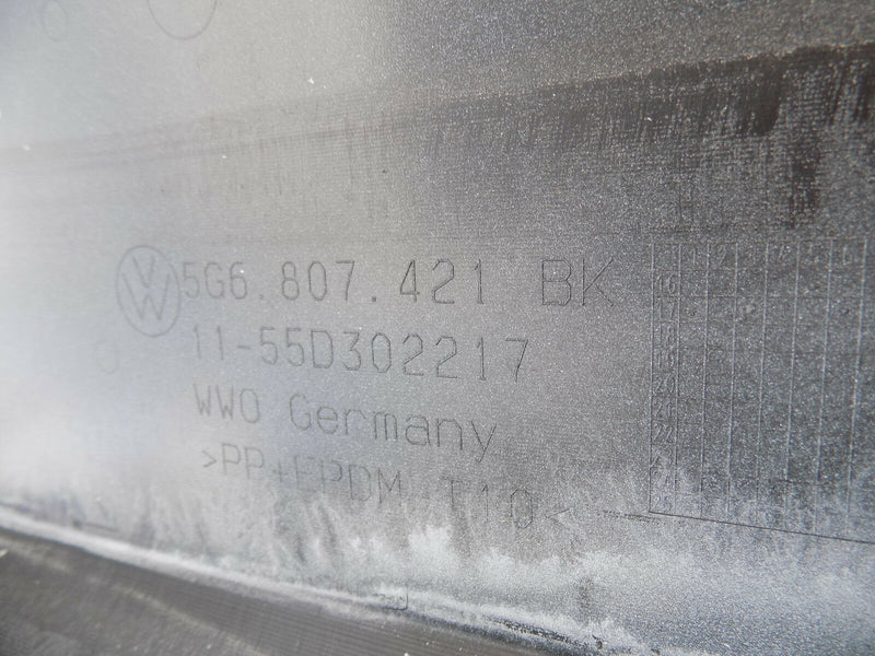 VW GOLF VII MK7 5G FACELIFT 2017 REAR BUMPER GENUINE PDC 5G6807421BK