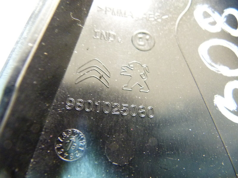 PEUGEOT 308 SW ESTATE 2017-21 REAR RIGHT WINDOW GLASS COVER TRIM 9801025080