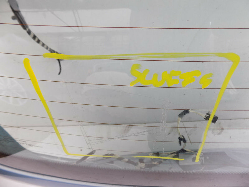VAUXHALL CORSA D 3DR 2006-2014 REAR GREY TAILGATE PANEL BOOT LID & WINDOW GLASS