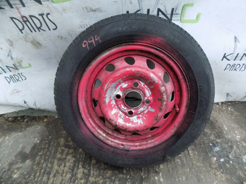 VAUXHALL CORSA B 1993-2000 13" SPARE WHEEL AND TYRE 5JX13H2 ET49 165/75R13