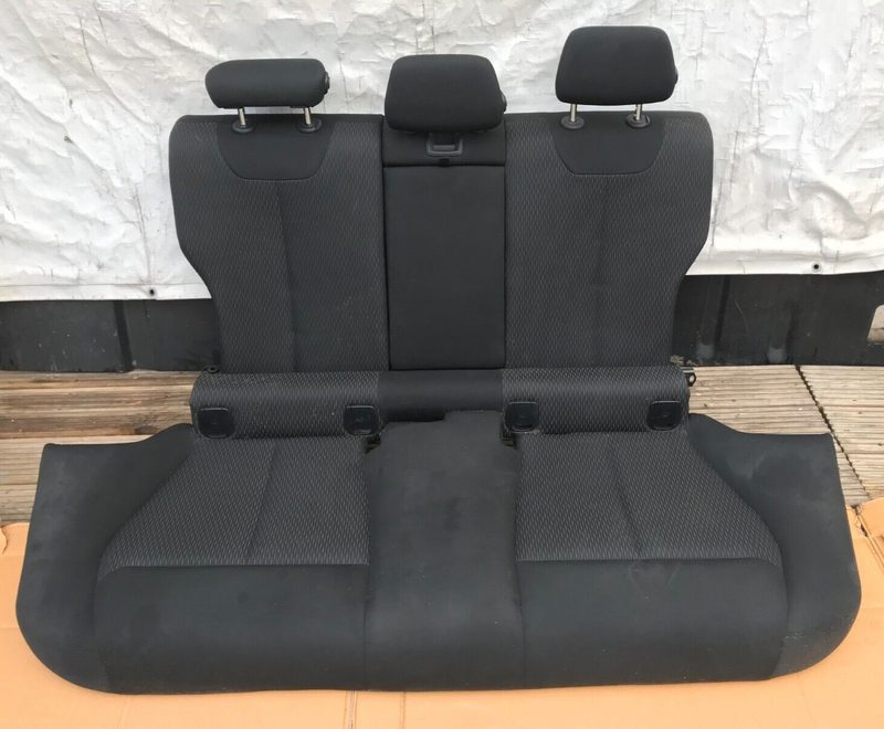 BMW 3 SERIES F30 SALOON GENUINE BLACK REAR BACKREST & SEAT