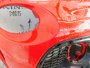 FIAT 500 ABARTH 595 2016-UP FCL FRONT BUMPER RED+GRILL OEM 735633044