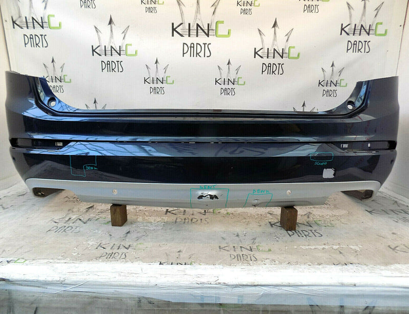 VOLVO XC90 II R-DESIGN 2014-2017 NAVY REAR BUMPER GENUINE 6x PDC 31353390