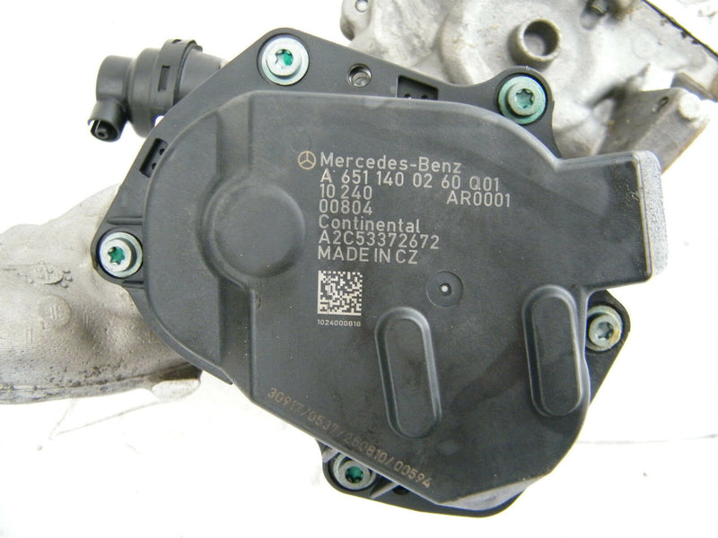 MERCEDES W212 E220 2010-15 GENUINE COMPLETE EGR VALVE COOLER 6511400260 VITO