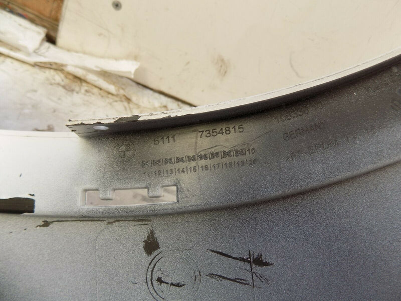 BMW X1 F48 sDRIVE SE 2016 2017 WHITE FRONT BUMPER GENUINE 5111 7354815