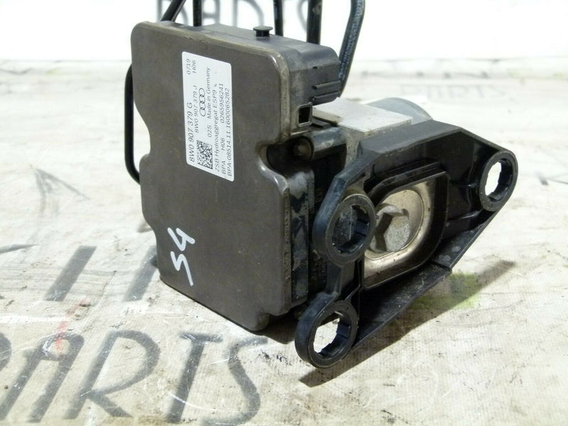 AUDI S4 A4 8W 3.0 TFSI PETROL ABS BRAKE PUMP 8W0614517K & UNIT MODULE 8W0907379J