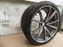 AUDI RS4 B8/B9 20" INCH RIM ALLOY WHEEL WITH TYRE SATIN GREY/DIAMOND CUT