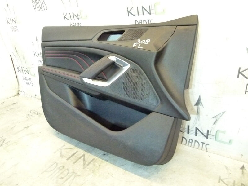 PEUGEOT 308 SW ESTATE 2017-21 FRONT LEFT DOOR CARD PANEL COVER 98283623XJ