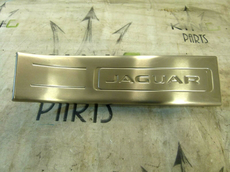 JAGUAR XJ X351 2010-19 RIGHT SIDE REAR DOOR PLATE SILL TRIM ENTRY AW93-F13244