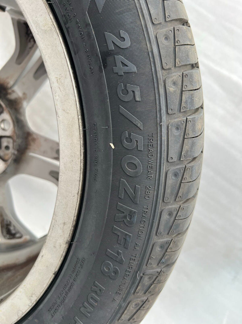 BMW X3 X4 GENUINE 18" ALLOY WHEEL 8J ET43 RIM & TYRE 245/50/18 6862889