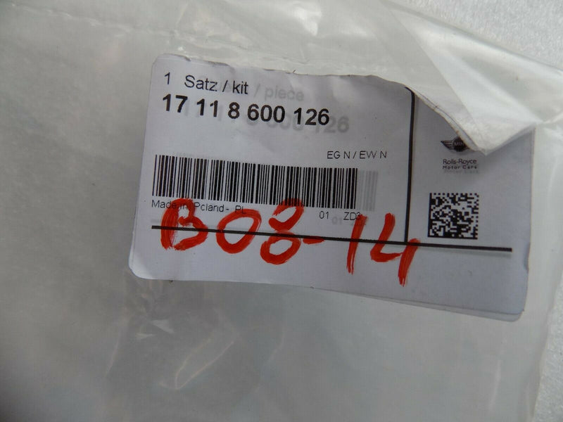 BMW X1 X2 MINI RADIATOR GASKET SEAL KIT GENUINE *NEW* 8600126 /B08-14,15