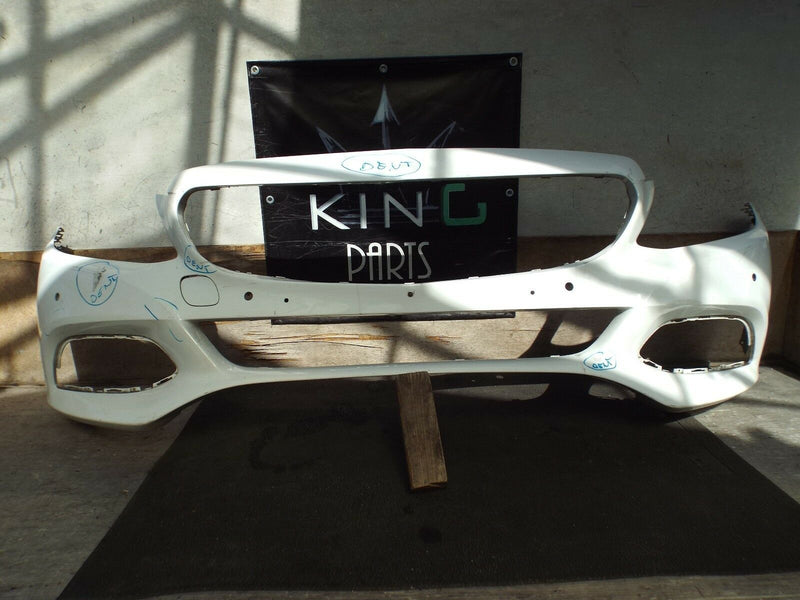 Mercedes C Class A205 W205 W 205 2014-2016 Front Bumper Genuine White (A8517)