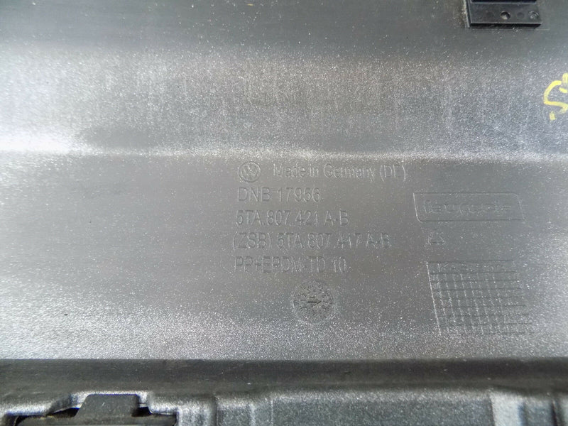 VW TOURAN II MK2 5T 2015-2018 SILVER REAR BUMPER GENUINE PDC 5TA807421AB