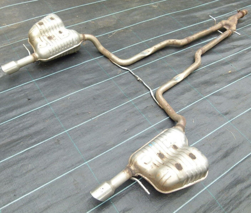 AUDI A6 C6 4F 2.0 TDI EXIT TWIN PIPE& EXHAUST MUFFLER *CUT TO ORDER 4F0253611