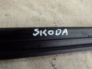 SKODA KAROQ 2017-21 REAR LEFT DOOR WINDOW SCRAPER TRIM GENUINE 575839471