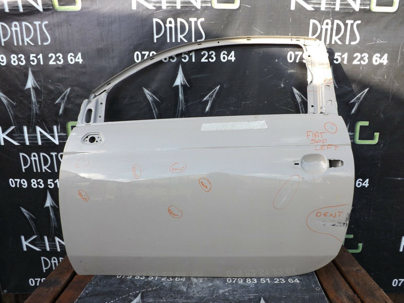 Genuine Fiat 500 2007-2016 Front Left Passenger N/S Door in Cappuccino Cream
