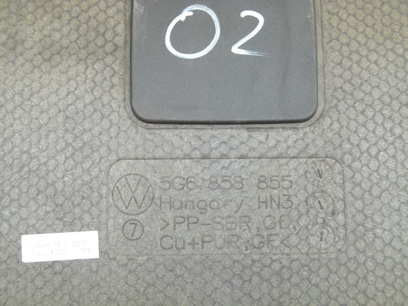 VW GOLF MK7 2012–2020 REAR BOOT FLOOR CARPET PANEL LINER GENUINE 5G6858855