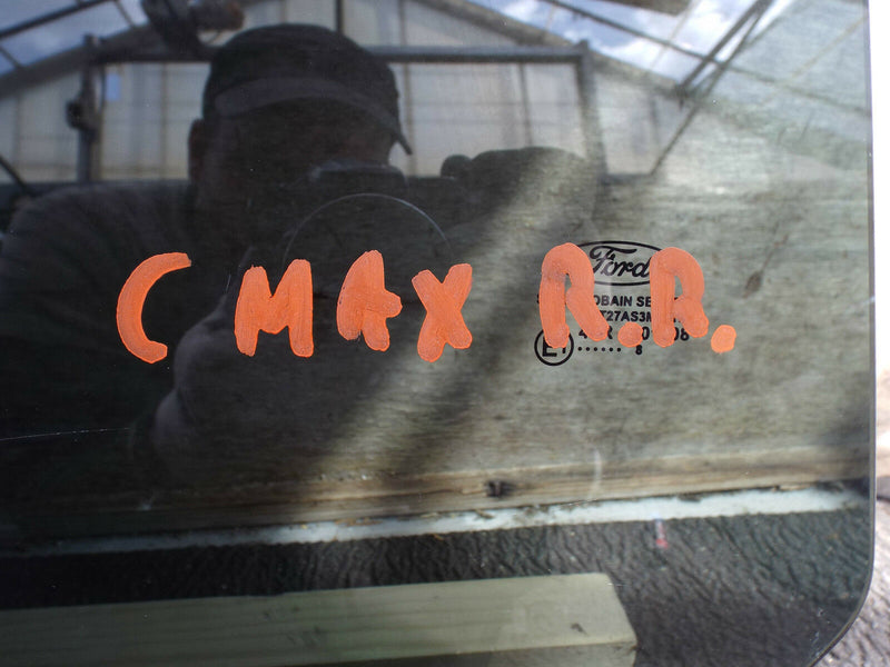 FORD FOCUS C-MAX 2004-2010 REAR DOOR WINDOW GLASS TINTED RIGHT DRIVER SIDE O/S