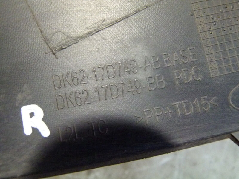 RANGE ROVER SPORT 13-17 FRONT BUMPER RIGHT EXTENSION TRIM DK6217D749AB