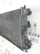 RENAULT LAGUNA 1.9 2.0 3.0 DCI AIR CON A/C CONDENSER & COOLING FAN RADIATOR