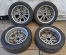 MERCEDES W205 SET OF 17" ALLOY WHEELS WITH TYRES 225/50/17 7J ET42 A2054010200