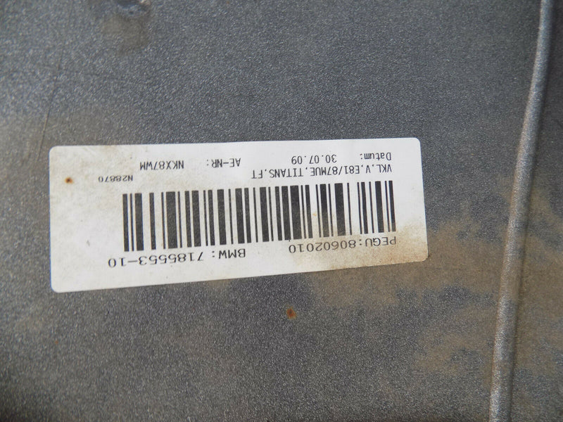 BMW 1 SERIES E81 E87 FACELIFT 2007-12 SILVER FRONT BUMPER GENUINE 7166462