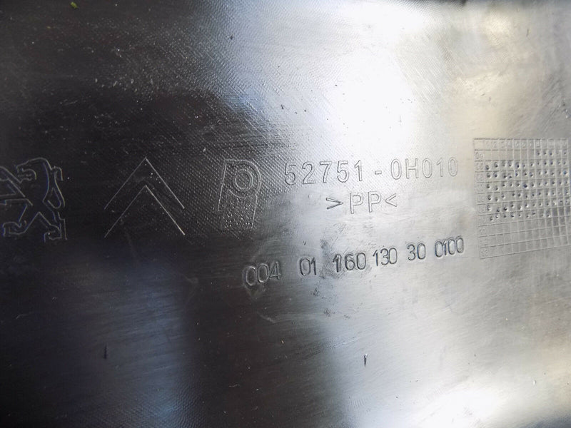 PEUGEOT 107 CITROEN C1 2005-2014 PANEL REAR BUMPER MOULDING TRIM COVER