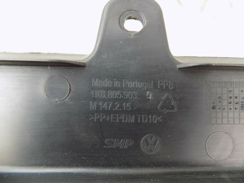 VW SCIROCCO 2014-2017 FRONT BUMPER SPLITTER 1K8805903 GENUINE