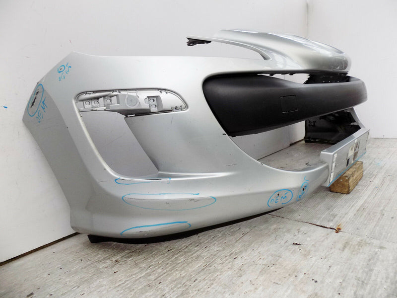 PEUGEOT 308 MK1 T7 2007-2010 SILVER FRONT BUMPER GENUINE 9680484677