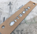 GENUINE CITROEN TAILGATE BOOT LID LETTERING CHROME BADGE EMBLEM C1 C2 C3 DS3 DS4