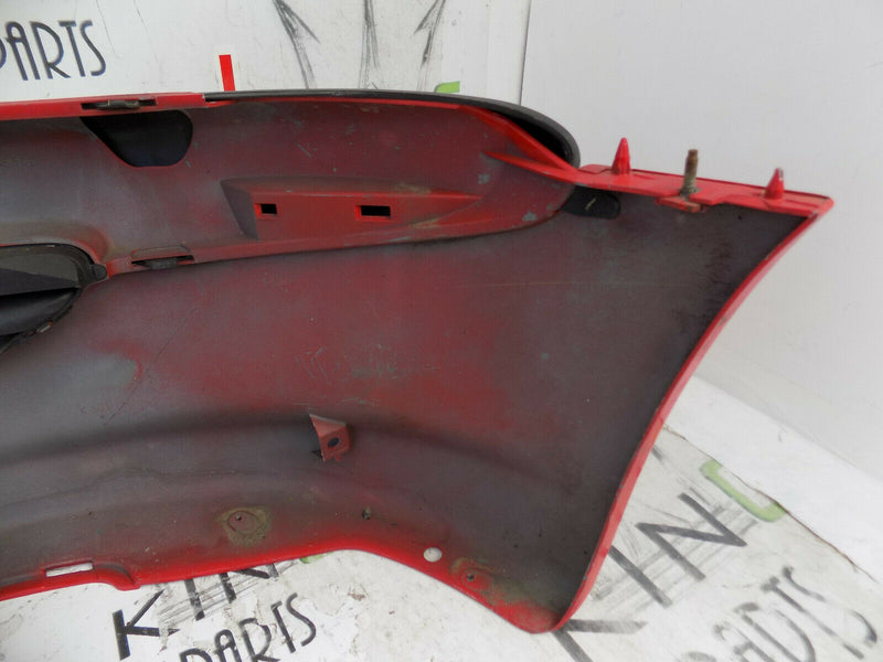 PEUGEOT 206 MK1 1998-2003 RED FRONT BUMPER GENUINE 9625078477