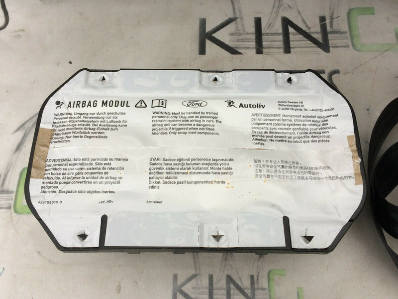 FORD KUGA 2013-2018 DASHBOARD KIT 2x AIRBAG 2x SEATBELT DRIVER & PASSENGER SIDE