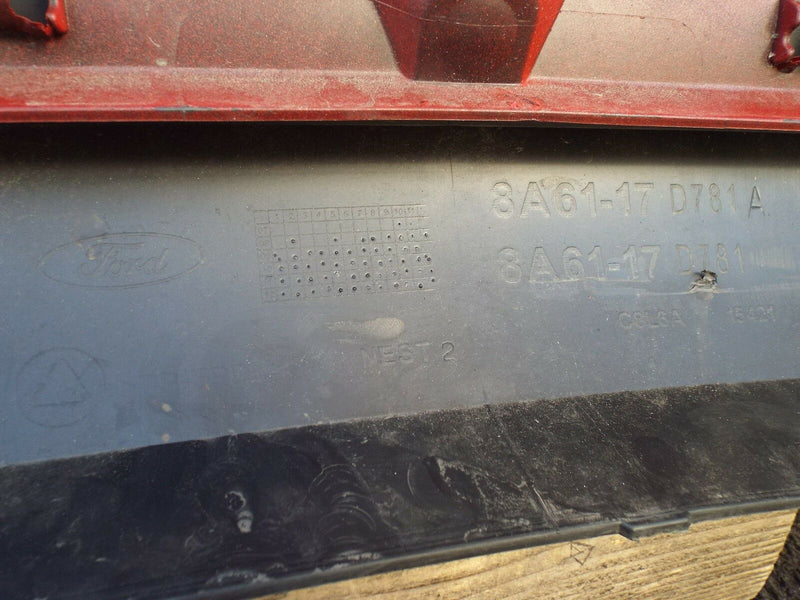 Ford Fiesta MK8 2008-2013 Rear Bumper Genuine Red (6645)