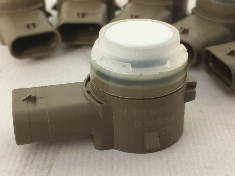 RANGE ROVER EVOQUE 1x PDC REAR BUMPER WHITE PARK SENSOR JLR JK83-15K859-AC