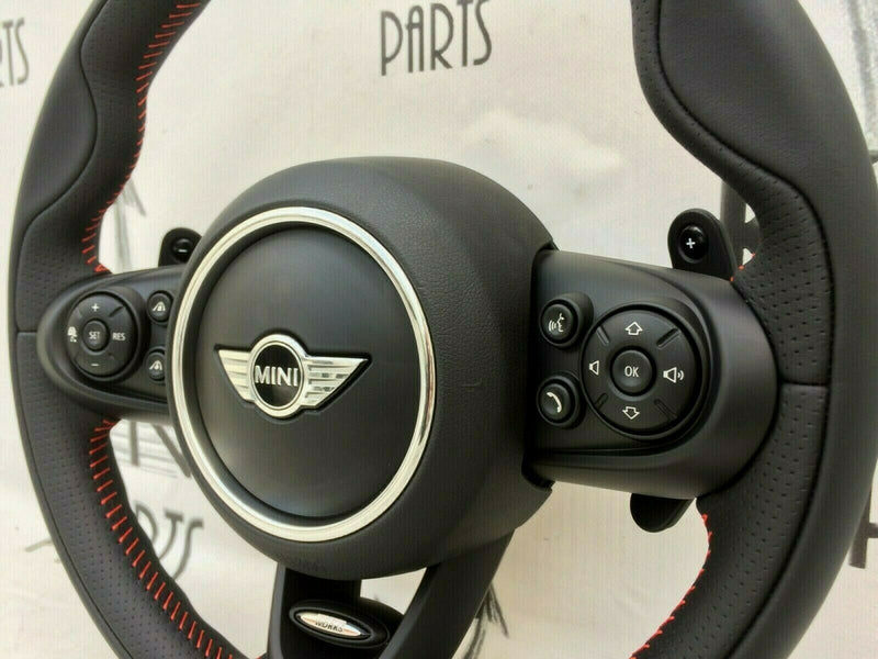 MINI COOPER COUNTRYMAN F60 SPORT S JCW GENUINE DRIVER AIRBAG STEERING WHEEL PADS