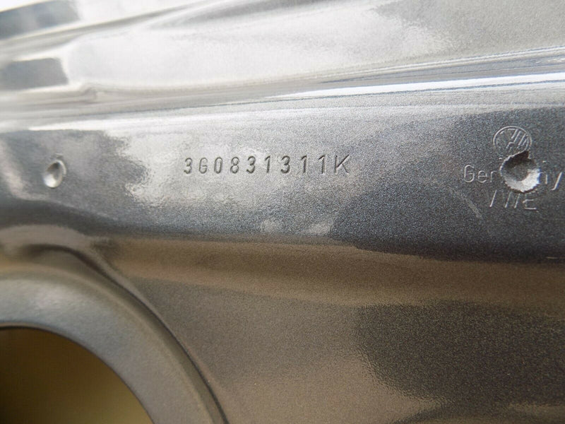 VW PASSAT B8 2015-2019 FRONT LEFT DOOR PANEL BARE BLUE 3G0831311K